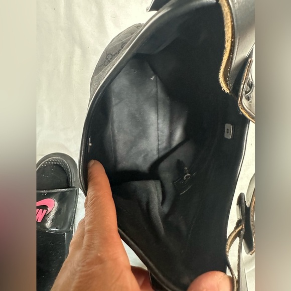 Authentic Gucci Black Patterned Hobo Bag - Picture 10 of 15